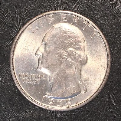 1935-S Washington Quarter Nice Detail - High Quality Scans #E087 - Image 1 of 2