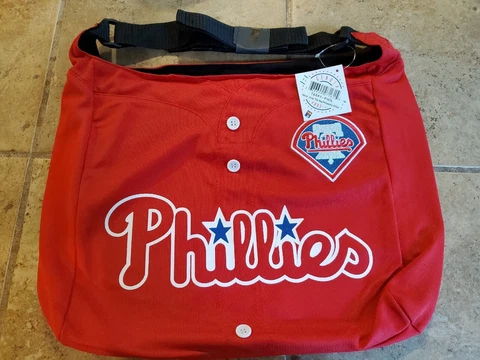 Philadelphia Phillies MLB Tote Bag, Handbag, Purse NEW With Tags Cover