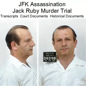 Jack Ruby Murder Trial Transcripts, Court Documents, Historical Docs USB Drive - Picture 1 of 9
