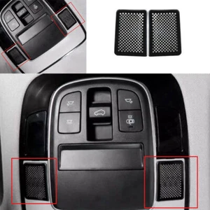 For Hyundai Tucson 22-2024 Steel Black Front Reading Light Speaker Panel Trim 2X - Picture 1 of 6