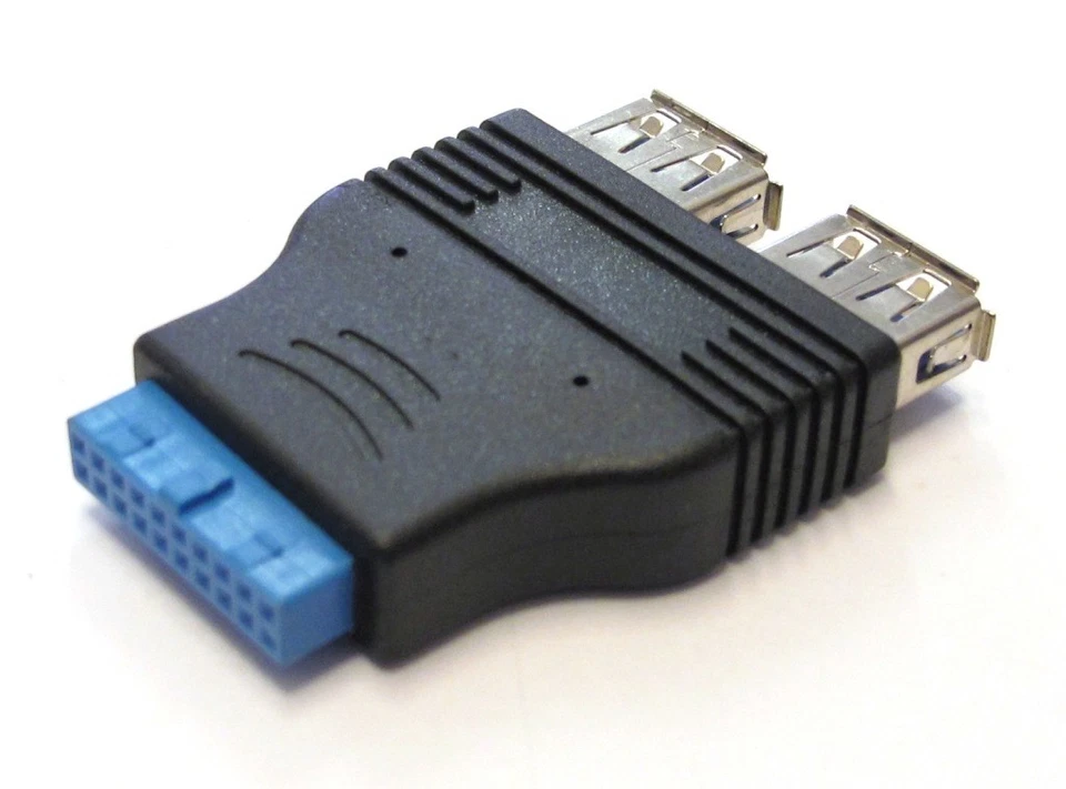 Posta Pro1 - Adattatore CONNETTORE DIRETTO SCHEDA MADRE  USB 3.0 DA 20 P/USB 3.0 - Immagine 1 di 1