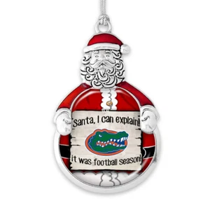 62010 From the Heart Santa I Can Explain Team Logo Ornament Florida - Bild 1 von 2