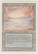 Revised Edition  MTG  Underground Sea   Magic Dual Land