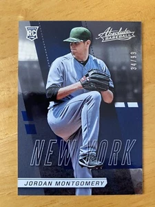 2017 Panini Chronicles Absolute Rookies #13 Jordan Montgomery SN/99 - Picture 1 of 2