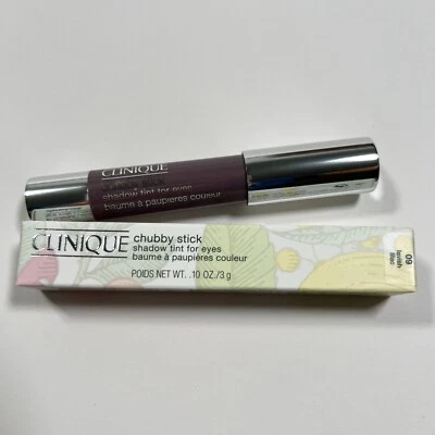 Clinique Chubby Stick Shadow Tint For Eyes Shade 09 Lavish Lilac Full Size - Image 1 of 3