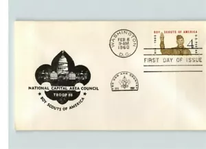 Boy Scouts of America, 1960, 50th Anniversary, First Day of Issue - Picture 1 of 1