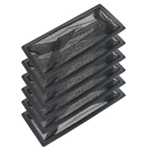 6 Pack 4"x12" Floor Register Trap Cover Screen Air Vent Cover Mesh Filter for... - Picture 1 of 7