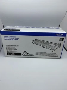 New Genuine OEM Brother TN630 Black High-Yield Toner Inside Factory Sealed - Picture 1 of 3