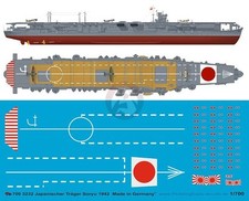 Peddinghaus 1/700 HIJMS Soryu Japanese Aircraft Carrier Markings in Midway 3232