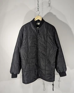 Alberto Aspesi Thermore Mens Jacket Made In Italy Size XL Black Luxury Brand - Picture 1 of 24