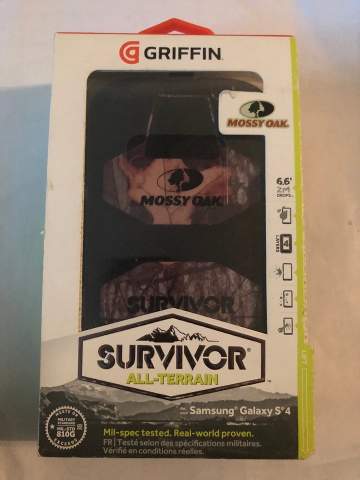 Griffin Survivor All Terrain Mossy Oak Case for Samsung Galaxy S4