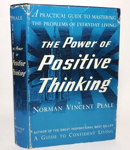 THE POWER OF POSITIVE THINKING by Peale HC $2.95 DJ First Edition 1954 Printing - Foto 1 di 13
