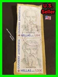 2x Ancient Greek Literature Herodotus 2019 Greece Postage Stamp Postal Stamp