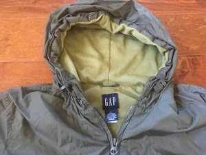 Gap Kids Jacket Hooded Size Large Lined Windbreaker Nylon - Picture 1 of 6