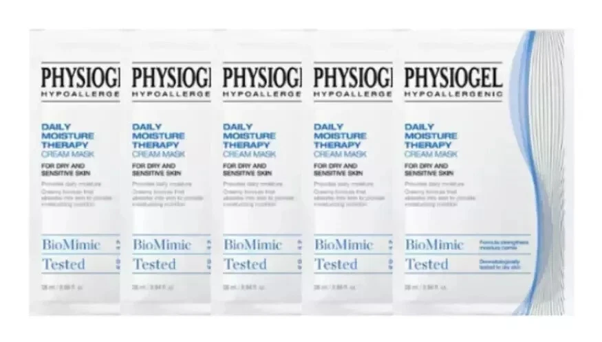 Physiogel Hypoallergenic Daily Moisture Therapy Cream Mask 28ml x 5ea K-Beauty - Image 1 of 2