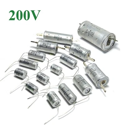 PTFE teflon film Capacitors 1000pF to 0.22uF 200V - Audiophile Grade - USSR - Image 1 of 3