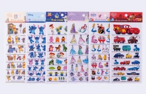 Disney Alice Winnie Pooh Cars STICKER Planner Scrapbooking Toy Story Masking New - Picture 1 of 17