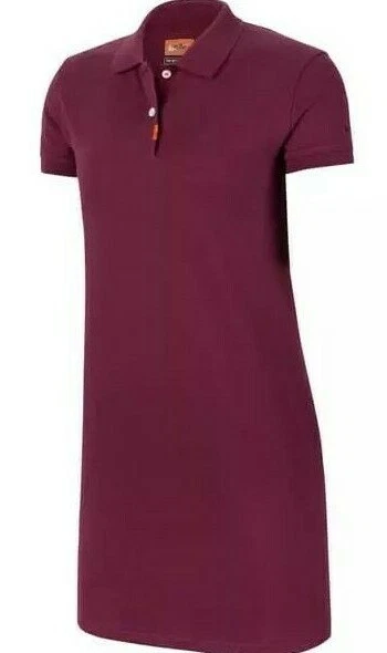 Nike Golf Womens Polo Dress BV0193 671 Villain Red Pockets Maroon Burgundy XS S - Image 1 of 1