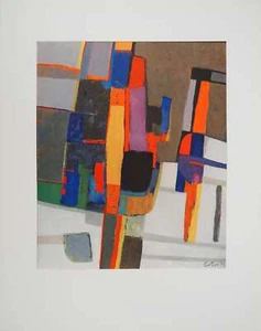 Maurice ESTEVE : Neige, Héliogravure signée - Imagen 1 de 5