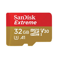 SanDisk Extreme A1 32GB microSDHC C10 UHS-I U3 V30 Card Up To 100MB/s 4K Camera