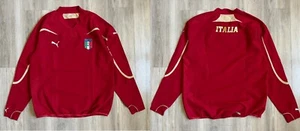 NATIONAL ITALIA FOOTBALL JACKE PUMA 2006/2008 SOCCER ITALY ROT SPECIAL RARE L - Bild 1 von 8