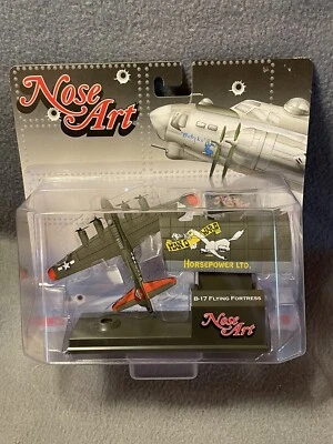 Corgi 2005 Nose Art B-17 Flying Fortress Man O War Segunda Guerra Mundial Die Cast Collection NUEVO Foto 1 de 4