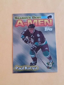 1999-00 Topps Hockey A-Men #AM3 Paul Kariya Anaheim Ducks 
