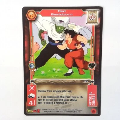 Dragon Ball Z TCG (2005) Score Red Beatdown 110 Rare Piccolo NM Set: Showdown - Image 1 of 2