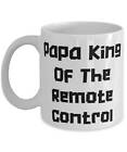 Cute Papa  Mug Papa King Of The Remote Control Gifts For Dad Present