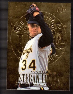 1996 Fleer Ultra GOLD MEDALLION #265 Esteban Loaiza PITTSBURGH PIRATES - Image 1 of 2