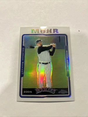 2005 Topps Chrome - Dustan Mohr #348 Refractor - Image 1 of 4