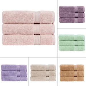 Christy Bath Hand Face Towels - Serene Pastel 100% Combed Cotton Highly Durable - Picture 1 of 12
