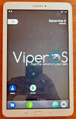 TABLET SAMSUNG GALAXY T-560 TAB E WIFI BIANCO USATO IN OTTIMO STATO FUNZIONANTE - Immagine 1 di 4