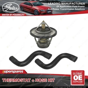 Gates Thermostat + Radiator Hose Kit for Holden Colorado RC 3.0L 120KW 2008-2012 - Picture 1 of 2