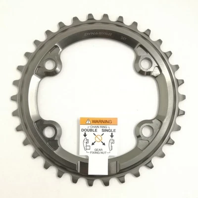 SHIMANO XTR SM-CRM91 34T Single Chainring Direct Mount M9000 M9020 Unused NOS - Image 1 of 4