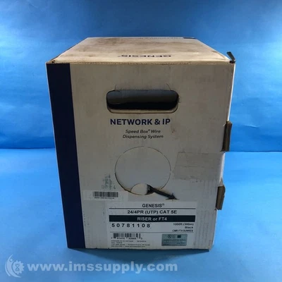 Genesis CMR FT4 SUNRES Communication Cable Length 1000 Feet FNFP - Image 1 of 4