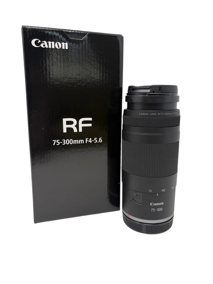 Canon RF 75-300mm f/4-5.6 Lens - UK Next Day Delivery - Image 1 of 4