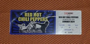 Calamita biglietto VIP Red Hot Chili Peppers Unlimited Love Tour - Foto 1 di 2