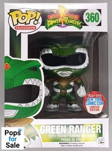 360 Green Ranger - Metallic - Power Rangers - 2016 Con Funko POP - Bild 1 von 1
