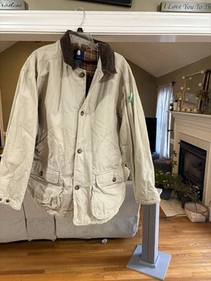 Vintage Chore Coat Flannel Lined Barn Field Jacket Large - Image 1 of 4