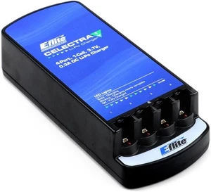 Eflite Celectra 4-Port 1S 3.7V 0.3A DC Li-Po Charger EFLC1004 - Picture 1 of 2