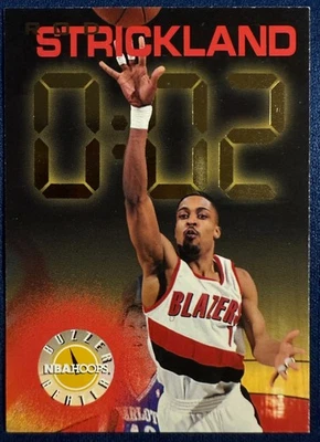 Tarjeta de baloncesto 1995-96 NBA HOOPS #227 ROD STRICKLAND (PORTLAND TRAILBLAZERS) Foto 1 de 2