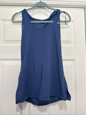 Lorna Jane 衬衫女式 Freedom Excel 背心无袖连帽活动上衣,尺寸 L — 第 1/4 张图片