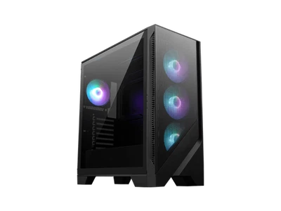 MSI MAG FORGE 321R AIRFLOW Black Computer Case, 2xUSB 3.2 Gen 1, 4x120mm ARGB - Image 1 of 4