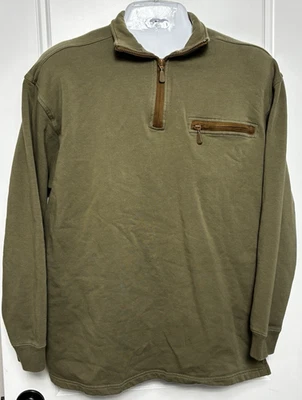 Havana Jack Café 1/4 Cremallera Manga Larga Polar Sudadera Camisa - Para Hombre Mediana Foto 1 de 3