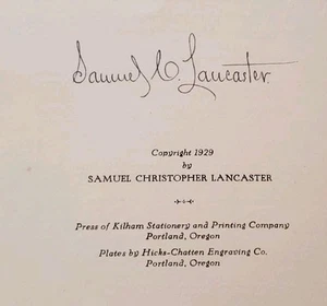 VERY RARE SIGNED 1934 Cascade Range Columbia River Highway Oregon History Book - Picture 1 of 19