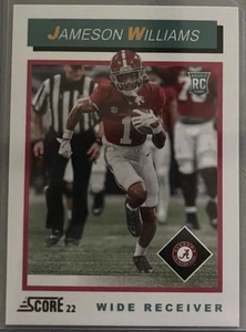 2022 Score - 1992 Throwback Rookie Jameson Williams #TB9 (RC) - Picture 1 of 2