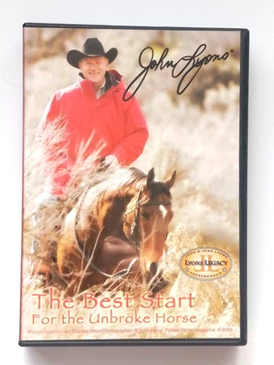 John Lyons The Best Start For The Unbroke Horse 4 DVD Set Riding Training - Image 1 of 3
