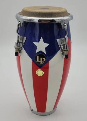 LP Matador Bandera Puertorriqueña Conga Percusión Tambor Instrumento Musical 11" #R4604 Foto 1 de 4