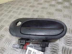 Nissan Almera Left Passenger Nearside Front Outer Door Handle Black N16 2000-07D - Picture 1 of 4